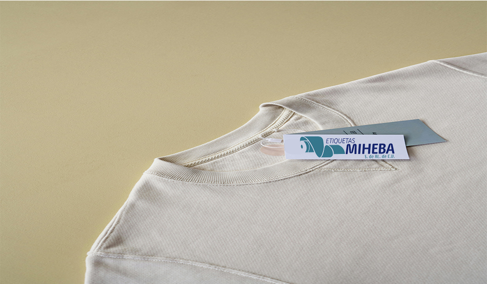 Etiqueta para textiles
